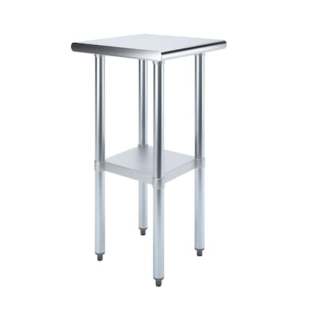 Amgood 18 in. x 18 in. Stainless Steel Table AMG WT-1818